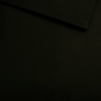 2-4mm Heavy ALL BLACK Leather Pieces 500g